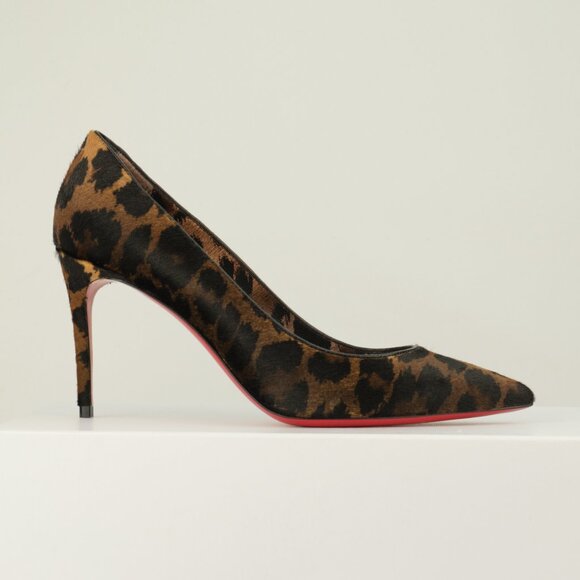 Christian Louboutin Pony Kitty Kate 85 Leopard Print Pumps,Brown, EU 36.5/US 6.5 - Picture 13 of 13